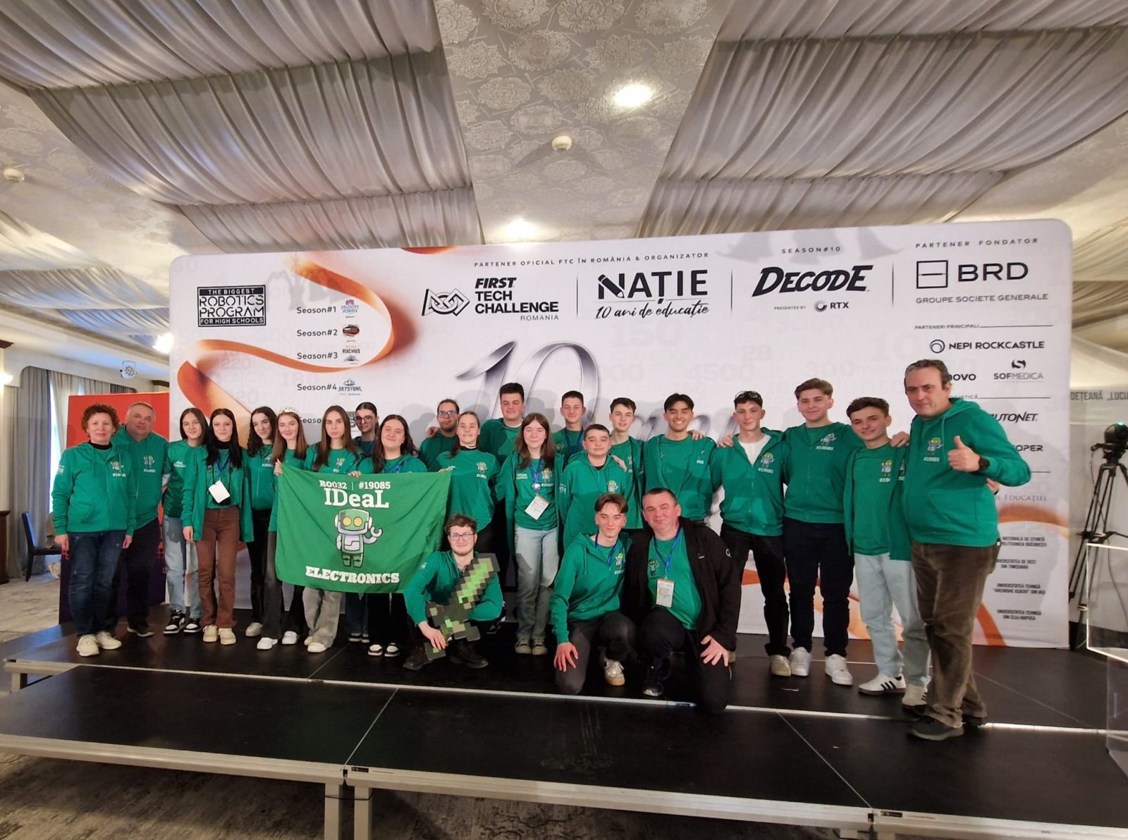 Participare concurs echipa de robotică IDL Cugir